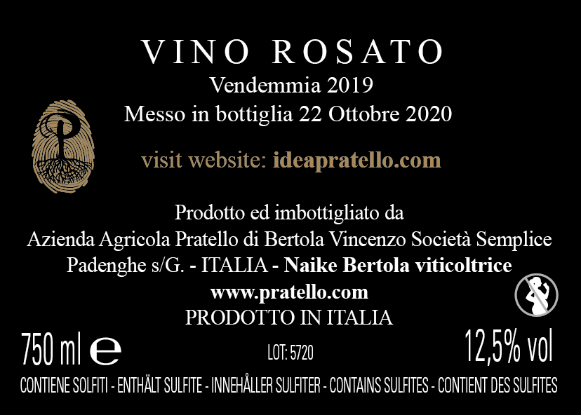 Rosè Shyraz Legno 2019