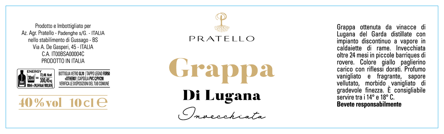 Grappa di Lugana Invecchiata