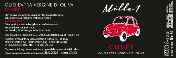 Olio Extravergine d'Oliva Cuvée