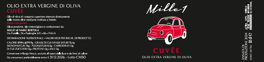 Olio Extravergine d'Oliva Cuvée