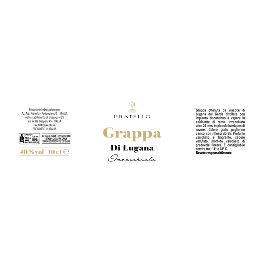 Aged Grappa from Lugana