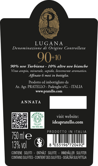 Lugana DOC 90+10 - annata 2022