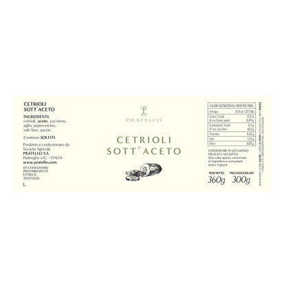 Cetrioli Sott'aceto