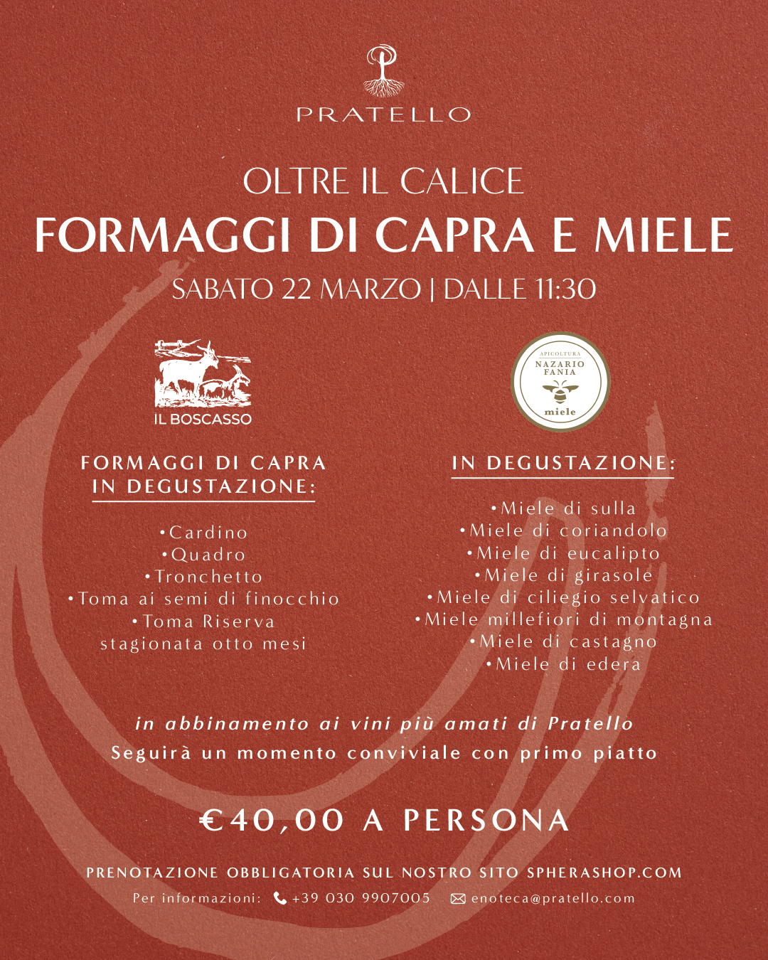 Oltre il Calice - Degustazione con Formaggi di Capra e Miele